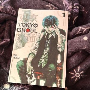 Tokyo Ghoul manga volume 1 from barns&noble